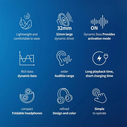 هدفون بلوتوثی فیلیپس Philips مدل TAH2209 تاشو