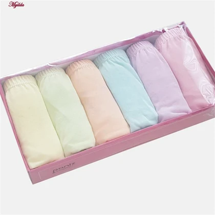 شورت پنبه‌ای زنانه پانیذ کد 4598 بسته 6 عددی