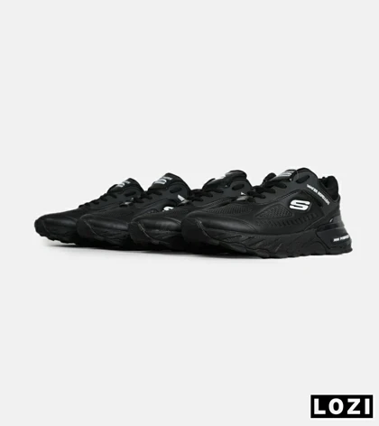 کفش کتانی مردانه مشکی SKECHERS water repellent