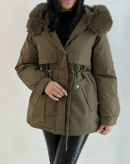 کاپشن تو خز اور..جینال کد 5205