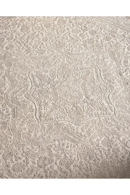 فرش ماشینی Madame Coco مدل Verdell - 160 × 230 سانتی‌متر - کرم