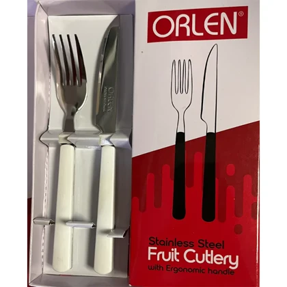 ست چاقو و چنگال میوه‌خوری 12 پارچه اورلن ORLEN