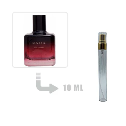 دکانت عطر ادکلن زارا رد وانیلا مردانه و زنانه 10 میل اصلی Zara Red Vanilla 10ml