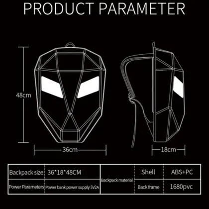 کوله پشتی led rider