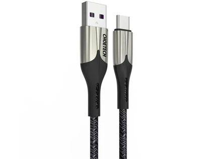 کابل شارژ سریع یو اس بی به تایپ سی 25 وات 5 آمپر 1.2 متر چویتک CHOETECH USB-A to USB-C Cable AC0013