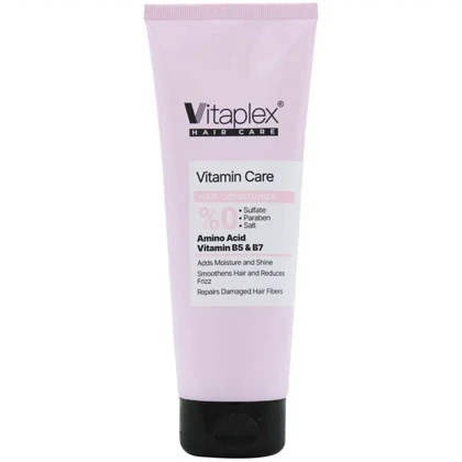 نرم کننده موهای خشک و نرمال ویتاپلکس مدل Vitamin Care فاقد سولفات 250ml