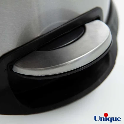 سطل زباله استیل 5 لیتر با آرام بند یونیک کد 4410