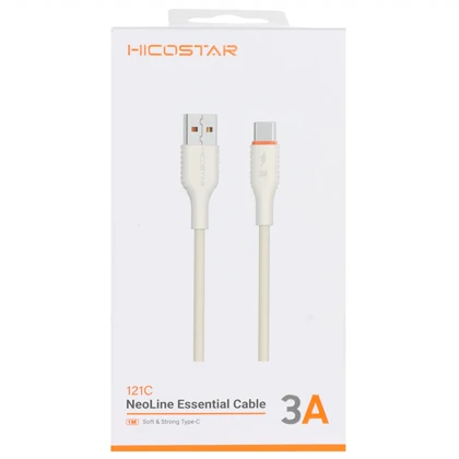 کابل تایپ سی 3 آمپر هایکو استار HICOSTAR مدل 121C طول 1 متر