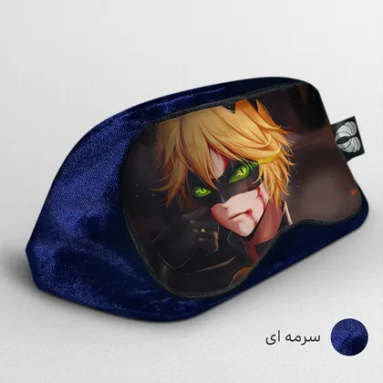 چشم بند بچگانه کاوا ماسک مدل دختر کفشدوزکی کد21