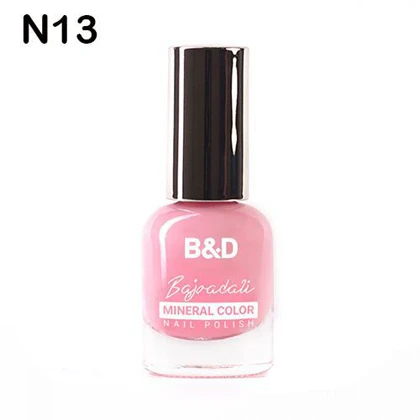 لاک ناخن بی اند دی B&D ساده سری N