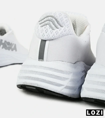 کفش کتانی سفید طوسی HOKA مدل 7334