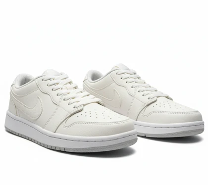 کفش کتانی نایک ایر جردن تمام سفید کد 295012