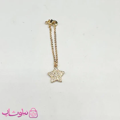 آویز ساعت زنانه ysx طرح تک ستاره طلایی کد 899