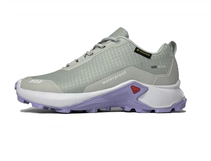 کفش ضدآب آی رانر طوسی بنفش I - Runner رویه برزنتی