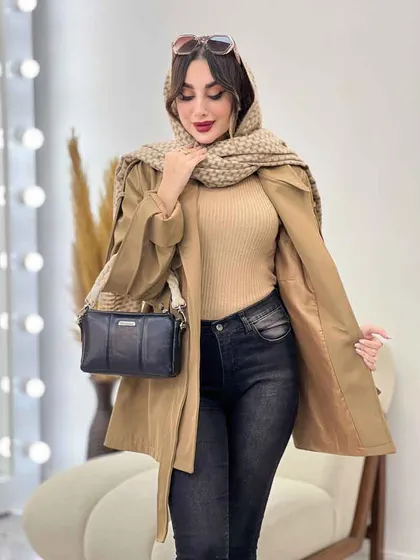 بارانی کمر پاگن ژیله دار