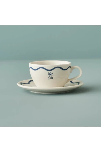 سرویس فنجان چای دو نفره Bella Maison مدل Marine - آبی