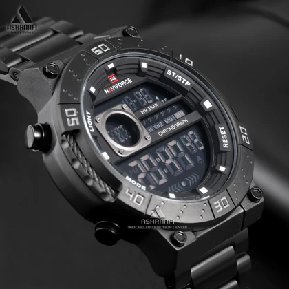 ساعت نیوی فورس مشکی Naviforce NF9241K