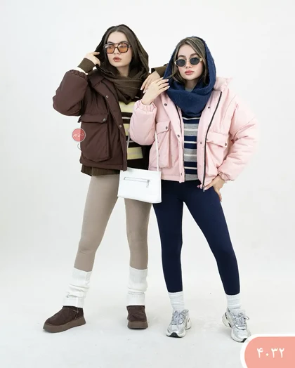 کاپشن یقه ایستاده 4032