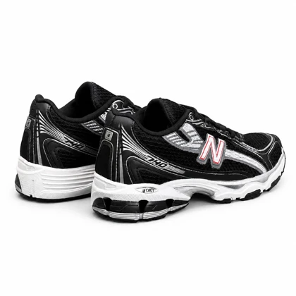 کفش کتانی مردانه مدل نیوبالانس مشکی سفید New BALANCE 740