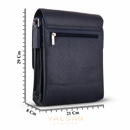 کیف دوشی مردانه چرم یلسان مدل رادمان کد 044-MC