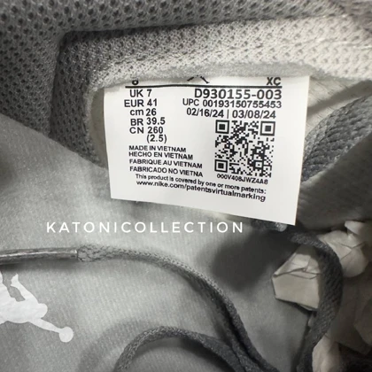 کتانی جردن وان لو کاز Jordan 1 Low Kaws
