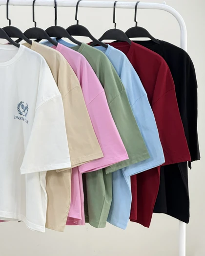 تیشرت باکسی تنیس