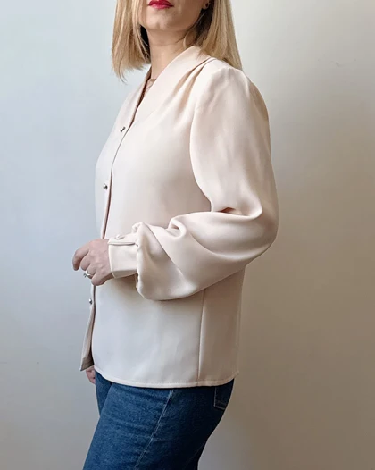 شومیز Lady (کرم)