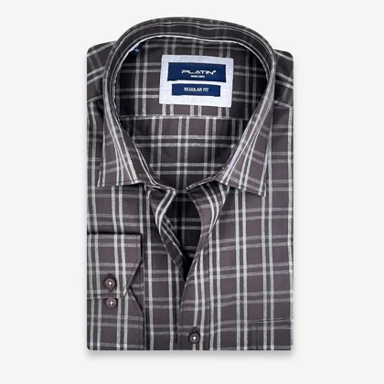 پیراهن چهارخانه 024481