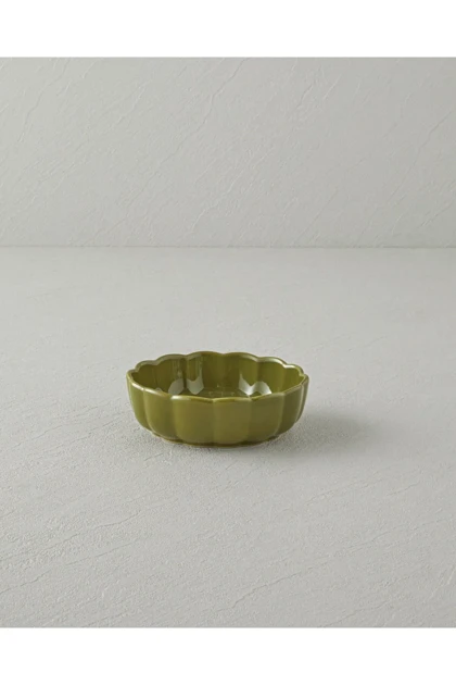 ظرف فر گرد English Home مدل Cottage Stoneware - سبز تیره