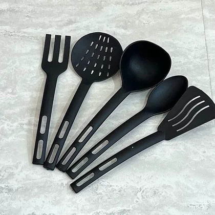 سرویس 5 پارچه کفگیر و ملاقه با انبر ایکیا IKEA