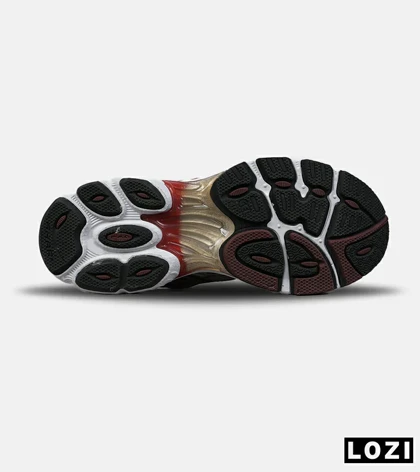 کفش کتانی مردانه و زنانه سفید قرمز ASICS Gel-Phoenix مدل 8538