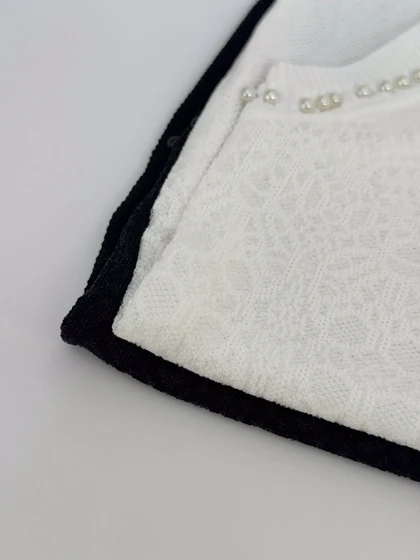 تاپ کریستال مرواریددار