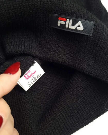 کلاه بافت مردانه دولایه سیلکا Fila