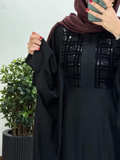 عبای بلند سوزندوزی اسرا 5