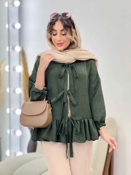شومیز چین‌دار دلربا