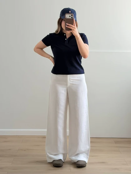شلوار لینن H&M