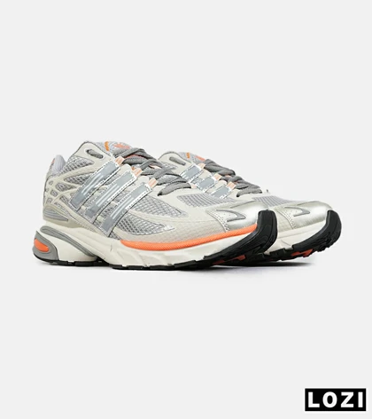 کفش کتانی مردانه و زنانه طوسی نارنجی ADIDAS adistar jellyfish مدل 8397