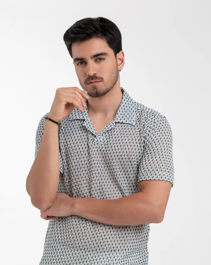 ام کی کالکشن پولو شرت mk-4166-black