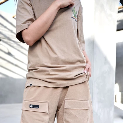 شلوارک کرم خاکی زیگ zig مدل Kargo