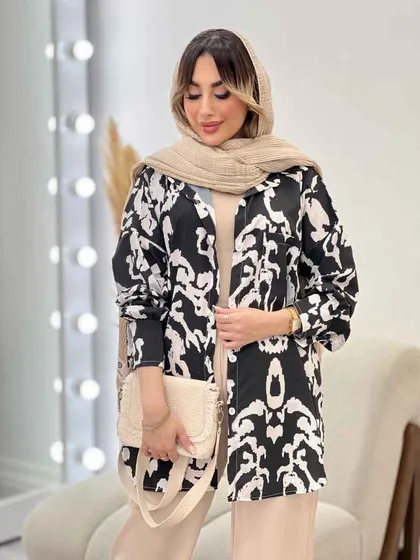 شومیز طرح دار آتیلا