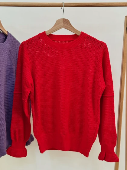 پلیور آستین کلوش