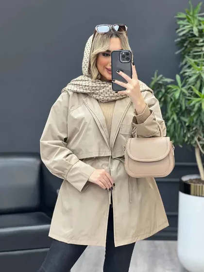 بارانی ژیله جیب نما