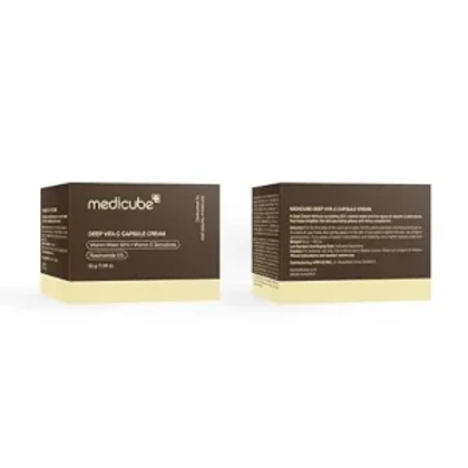 کرم کپسولی روشن‌کننده و ضد لک مدیکیوپ مدل Medicube Deep Vita C