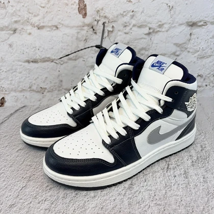 نایک ایر جردن 1 ساق‌دار فرانسه (Nike Air Jordan 1 French Blue) کد 2341