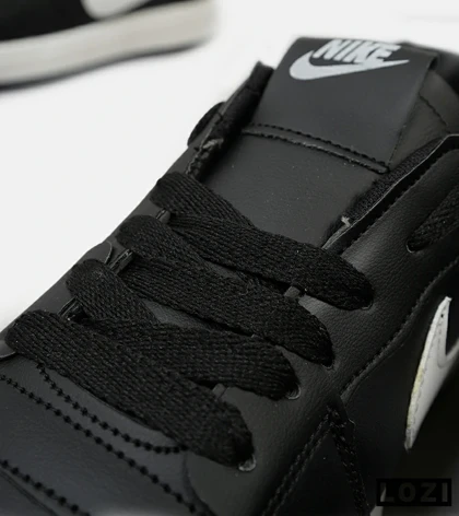 کفش کتانی مردانه مشکی سفید نایک NIKE SB