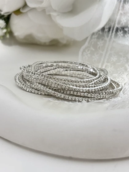 دستبند کشی نگینی زنانه 960