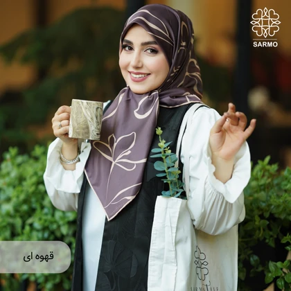 روسری ابریشم توییل طناز