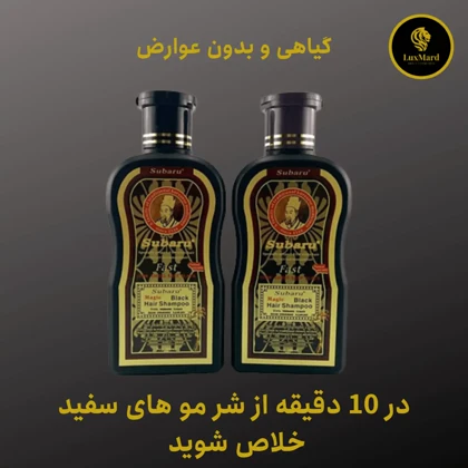 شامپو مایع رنگ‌کننده سریع مو سوبارو مدل Dexe Magic مناسب انواع مو حجم 2×200 میلی‌لیتر
