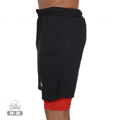 شلوارک کشاله دار بوفالو بدنسازی رنگ بندی