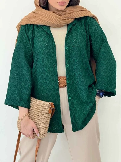 شومیز طرح لوزی سیما
